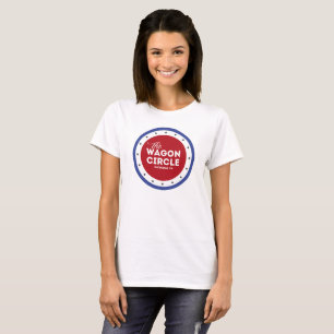 Kvinna grundläggande utslagsplats för WC (vit) T Shirt