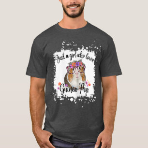 Kvinna Guineas Gris med glasblommor, ädel G T Shirt