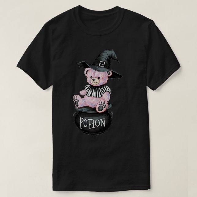 Kvinna Halloween allt kommer att bli okej TShirt T Shirt (Design framsida)