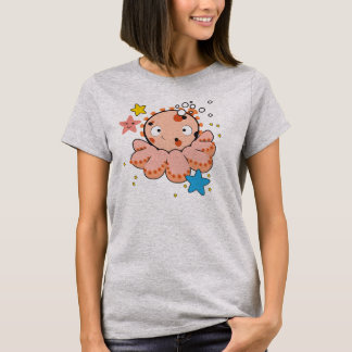 Kvinna Hanes Nano T-tröja med den kalla Tee Shirt