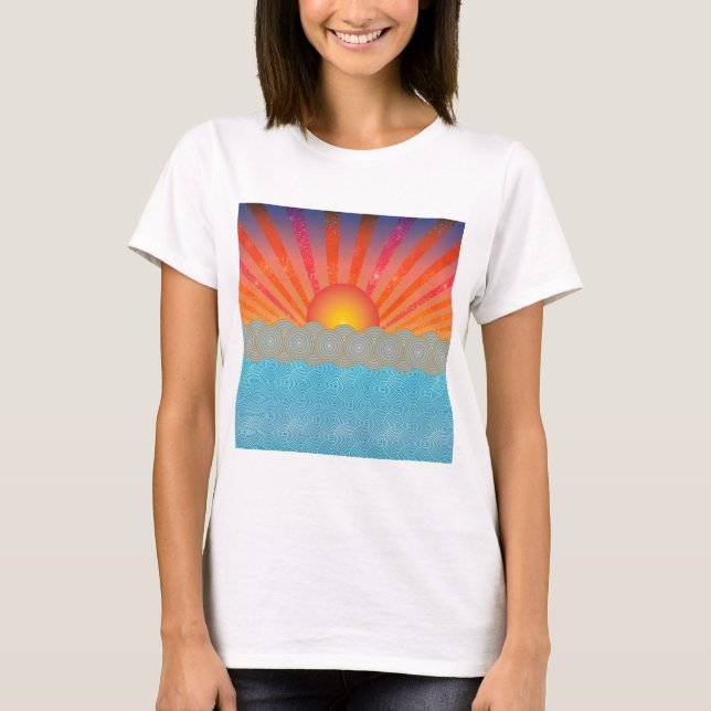 Kvinna Hanes Nano T-tröja Tee (Framsida)