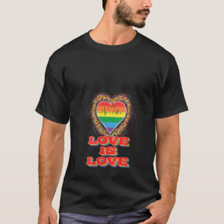 Kvinna HBT TQ Kärlek är Kärlek Gay pride HBT Ally  T Shirt