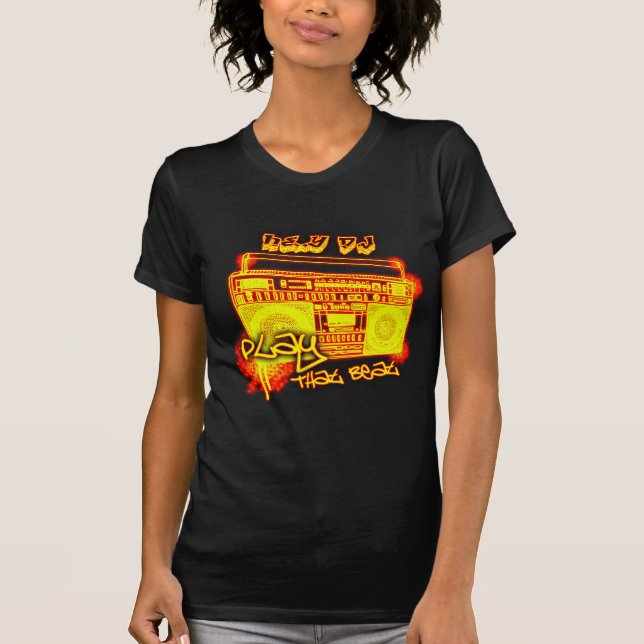 kvinna HIP HOPskjorta Tee Shirt (Framsida)