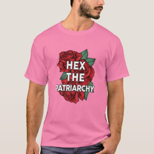 Kvinna Höger hex patriarkin mitt kropp mitt yttre T Shirt