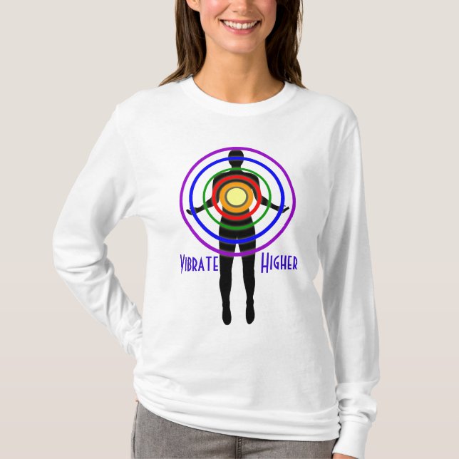 Kvinna Hoodie för långärmadT-tröja Tee (Framsida)