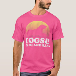 Kvinna Hundar och trumma och ryggmärg Manar eller T Shirt