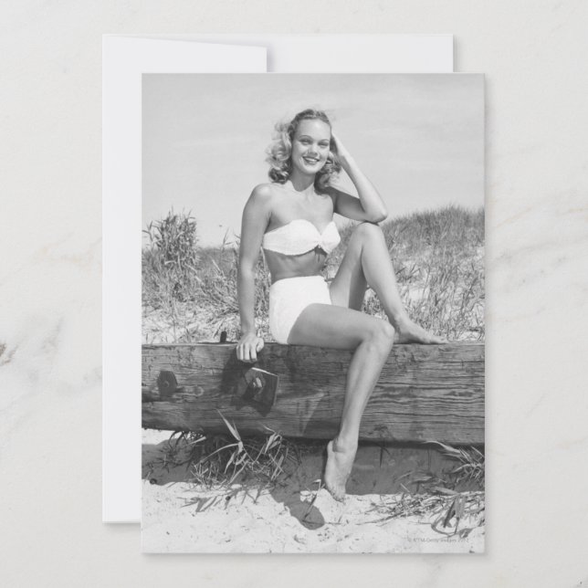 Kvinna i Bikini (Framsida)