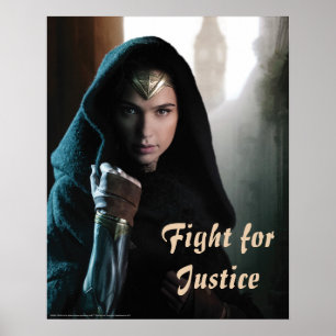kvinna i Cloak Poster