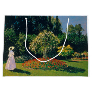 Kvinna i en Garden, Monet