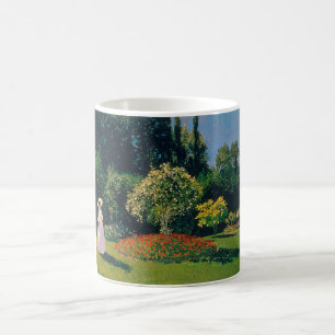 Kvinna i en Garden, Monet Kaffemugg