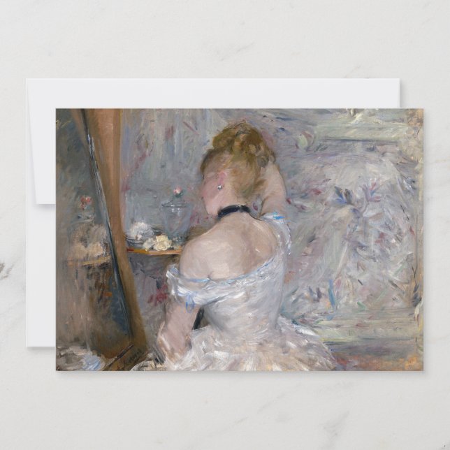 Kvinna i hennes Toilette | Berthe Morisot (Framsida)