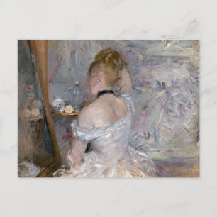 Kvinna i hennes Toilette Berthe Morisot Vykort