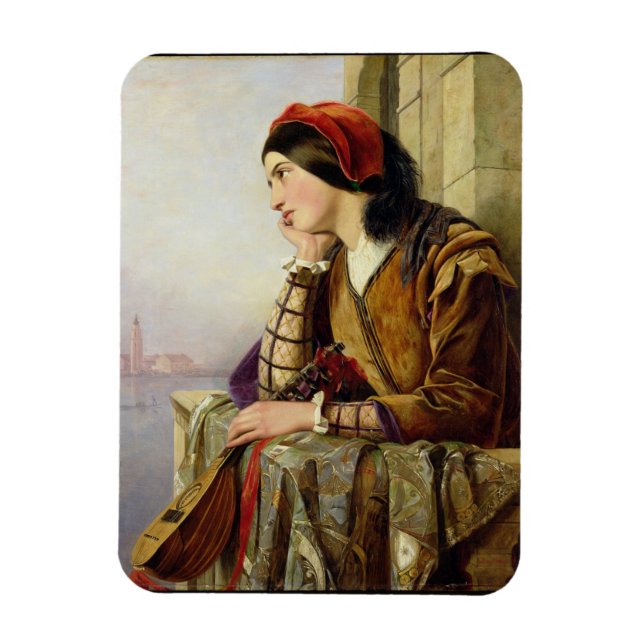 Kvinna i Kärlek, 1856 Magnet (Vertikal)