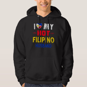 Kvinna I Kärlek Min Hett Filipino Make Filippinern Hoodie