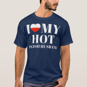 Kvinna i Kärlek Min Hett polska Make T Shirt