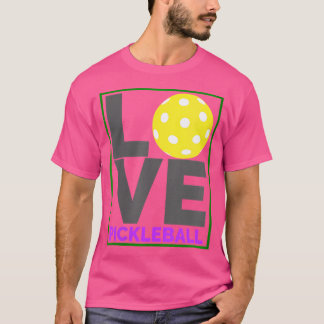 Kvinna i Kärlek Pickleball ...gör du V2 T Shirt
