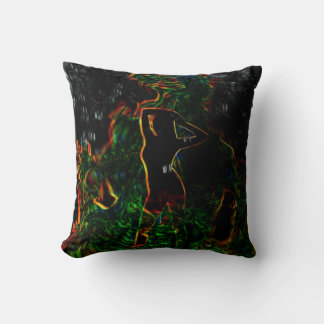 Kvinna i Peril Pillow Kudde