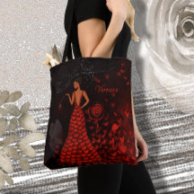 Kvinna i Red Dress Artistic