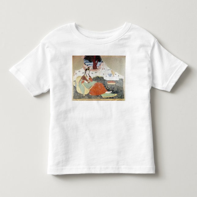 Kvinna i Shah Abbas I Garden Tee (Framsida)