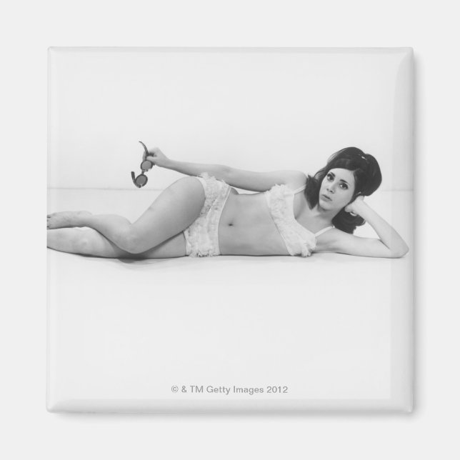 Kvinna i Swimwear Magnet (Framsidan)