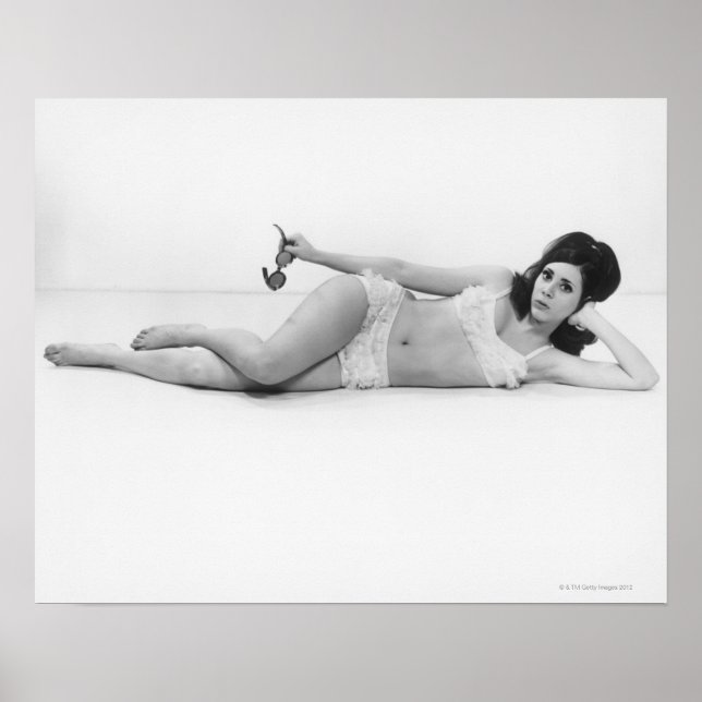 Kvinna i Swimwear Poster (Framsidan)