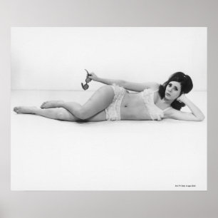 Kvinna i Swimwear Poster