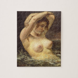 Kvinna i Vågar av Gustave Courbet Pussel