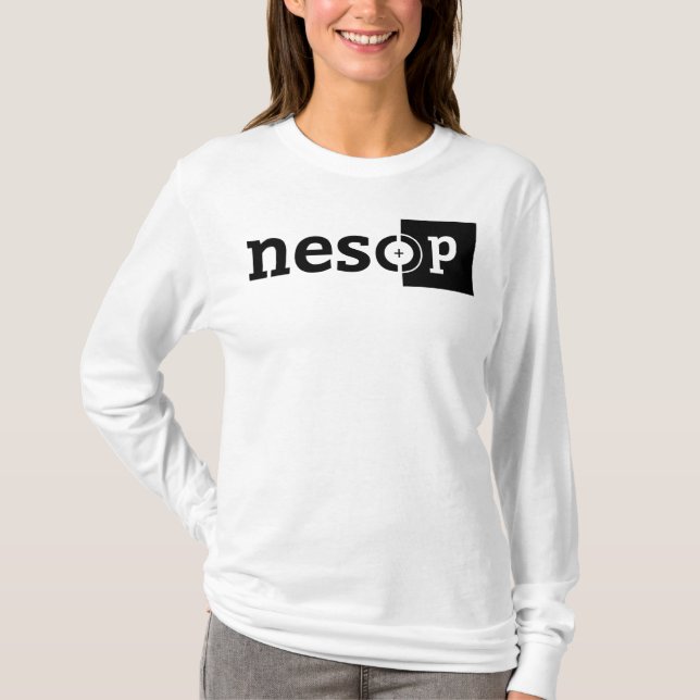 Kvinna inpassad Hoodie för långärmad Tee Shirt (Framsida)