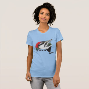 Kvinna inpassade T-tröja T Shirt