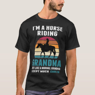Kvinna jag är en hästhälsfarmare precis som en nor t shirt