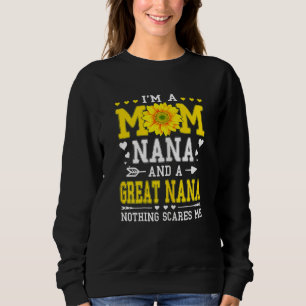 Kvinna jag är en Mamma Nana Underbar mormor Mors d T Shirt
