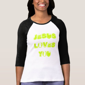 kvinna jesus kärlekar dig skjorta t shirt