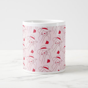 Kvinna Jumbo Mugg