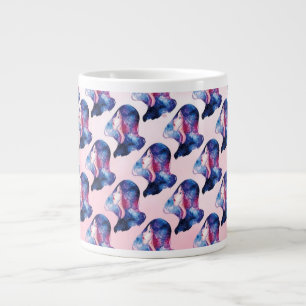 Kvinna Jumbo Mugg
