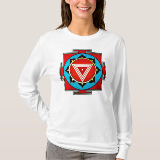 Kvinna Kali hoody Yantra Tee Shirt