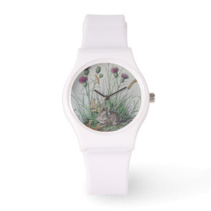 Kvinna kaninkanin armbandsur
