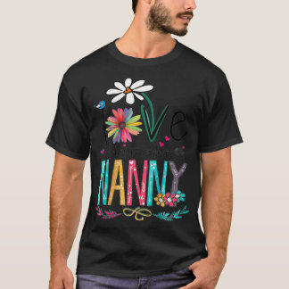 Kvinna Kärlek heter Nanny shirt T Shirt