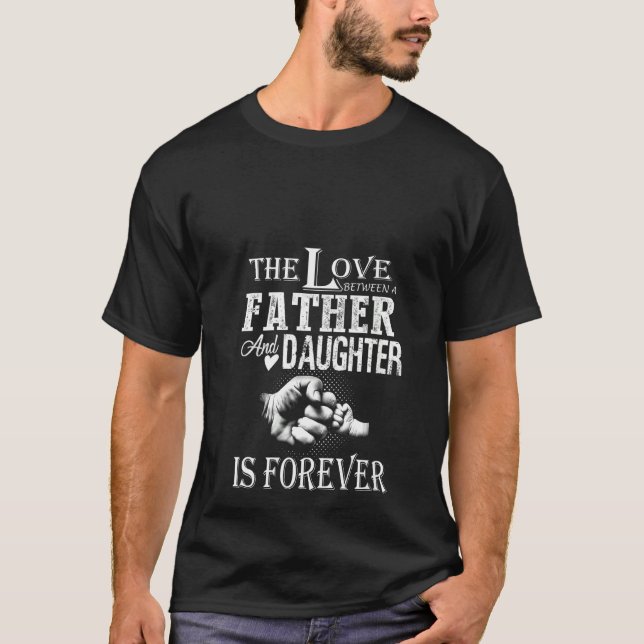 Kvinna Kärlek mellan Far och dotter F T Shirt (Framsida)