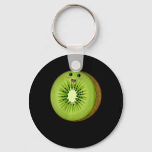 Kvinna Kiwi Costume Food Frukt Halloween Lazy lät Nyckelring