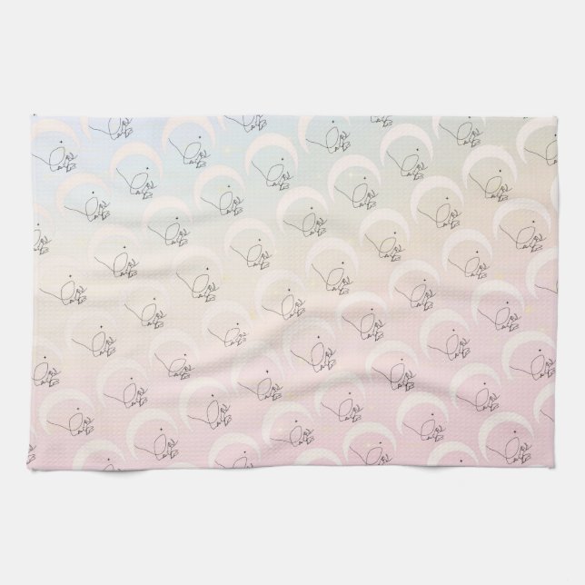 Kvinna Kökshandduk (Horisontell)