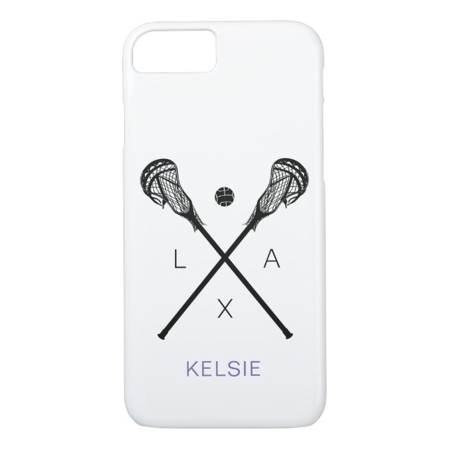 Kvinna Lacrosse klibbar SLAPPT Case-Mate iPhone Skal (Baksida)