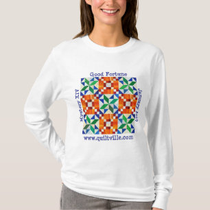 Kvinna långärmadt-skjorta t shirt
