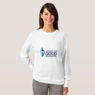Kvinna långärmadT-tröja med L4GG-logotypen Tee Shirt