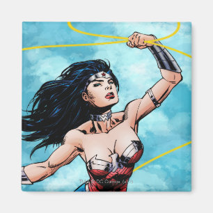  kvinna & lasso av sanning magnet