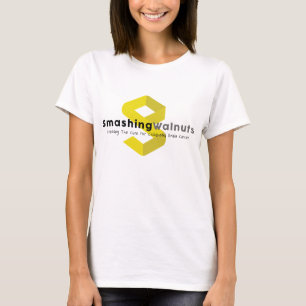 Kvinna logotyp t shirt