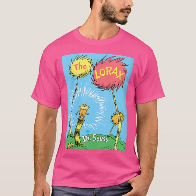 Kvinna Lorax - Bok Cover T Shirt (Framsida)