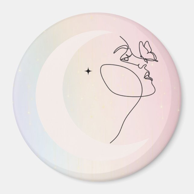 Kvinna Magnet (Framsidan)