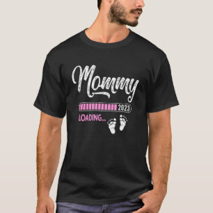 KVINNA Mamma 2023-Graviden som snart ska vara Mamm T Shirt