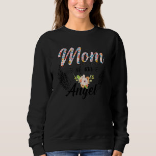 Kvinna Mamma i en ängel vid Mamma Mamma Mor T Shirt