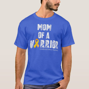 Kvinna Mamma i ett Mamma med cancer i barndomen T Shirt